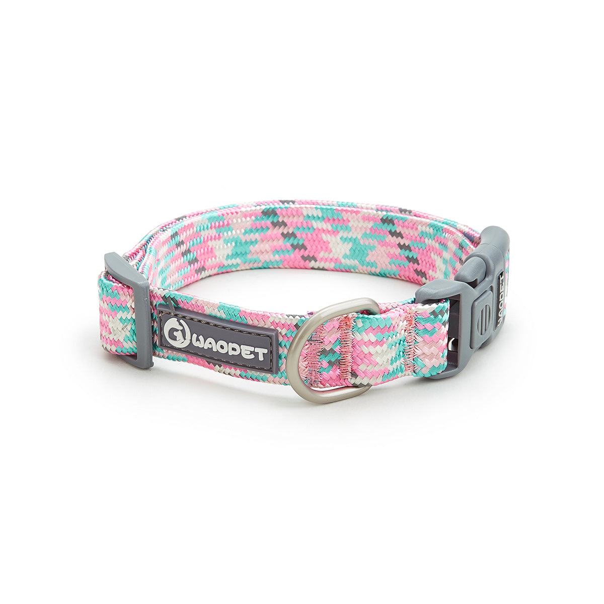 Dog Collar with Buckle Adjustable Safety Nylon Collars Quick Release Buckle for Small Medium Large Dogs