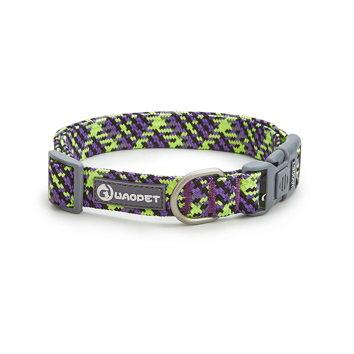 Dog Collar with Buckle Adjustable Safety Nylon Collars Quick Release Buckle for Small Medium Large Dogs